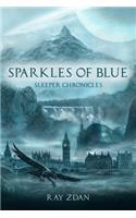 Sparkles of blue