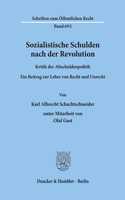 Sozialistische Schulden Nach Der Revolution