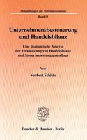 Unternehmensbesteuerung Und Handelsbilanz