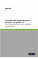 Unterrichtsstunde