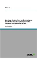 Lerninsel als Lernform zur Entwicklung beruflicher Handlungskompetenz für Lernende im Prozess der Arbeit