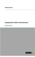 Superquantic Culture Consciousness