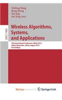 Wireless Algorithms, Systems, and Applications