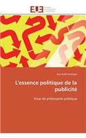 L'Essence Politique de la Publicité