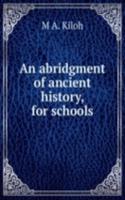 abridgment of ancient history, for schools