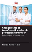 Changements et transformations dans la profession d'infirmier