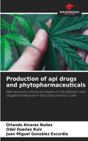 Production of api drugs and phytopharmaceuticals
