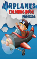 Airplanes Coloring Book for Kids