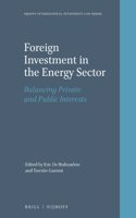 Foreign Investment in the Energy Sector: Balancing Private and Public Interests