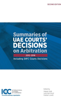 Summaries of Uae Courts' Decisions on Arbitration II