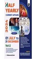 PW Half Yearly Current Affairs Magazine Vol 2 July to December 2024 English Edition By Mohammed Aasim Sir | For SSC, Banking, Teaching, Railway, Defence and Other Competitive Exams
