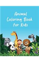 Animal Coloring Book for Kids