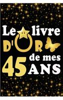 Le Livre d'Or de mes 45 ans