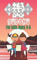 SUDOKU For kids Ages 4-6: Logical Thinking - Brain Game Easy To Hard Sudoku Puzzles For Kids