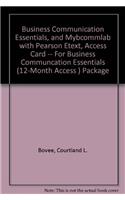 Business Communication Essentials, and Mybcommlab with Pearson Etext, Access Card -- For Business Communcation Essentials (12-Month Access ) Package