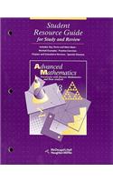 McDougal Littell Advanced Math: Student Resource Guide for Study and Review Grades 9-12