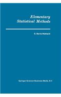 Elementary Statistical Methods