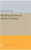 Reading Frames in Modern Fiction