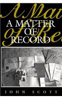 A Matter of Record