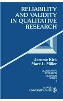 Reliability and Validity in Qualitative Research