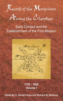 Records of the Moravians Among the Cherokees