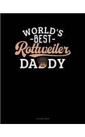 World's Best Rottweiler Daddy: 5 Column Ledger(1411 5 Column Ledger)