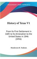 History Of Texas V1
