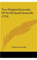Two Original Journals Of Sir Richard Granville (1724)