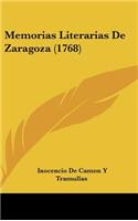 Memorias Literarias de Zaragoza (1768)