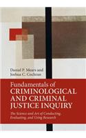 Fundamentals of Criminological and Criminal Justice Inquiry