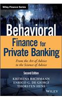 Behavioral Finance for Private Banking