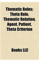 Thematic Roles