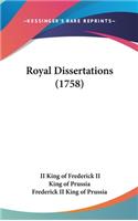 Royal Dissertations (1758)