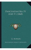 Panchatantra IV And V (1868)