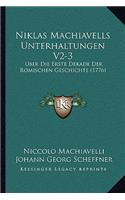 Niklas Machiavells Unterhaltungen V2-3