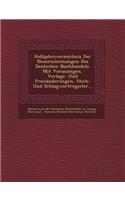 Halbjahrsverzeichnis Der Neuerscheinungen Des Deutschen Buchhandels