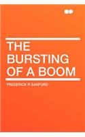 The Bursting of a Boom