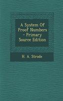A System of Proof Numbers