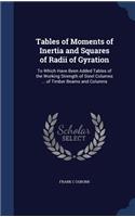 Tables of Moments of Inertia and Squares of Radii of Gyration