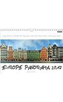 Europe Panorama 2017 / UK-Version 2017: European Cities from an Unusual Perspective. These Unique Panoramas are Created from Photos Taken Along Whole Street Fronts in Attractive European C(Calvendo Places)