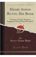 Henry Anson Buttz, His Book, Vol. 2