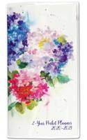 2020-21 Hydrangeas 2-Year Pocket Planner (24-Month Calendar)