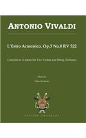 Antonio Vivaldi L'Estro Armonico, Op.3 No.8 RV 522