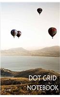 Dot Grid Notebook Air Balloons