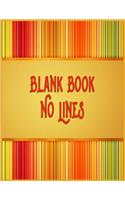 Blank Book No Lines