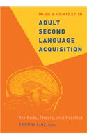 Mind and Context in Adult Second Language Acquisition