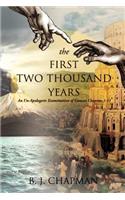 First Two Thousand Years