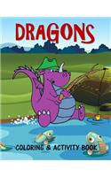 Dragons Coloring & Activity Book