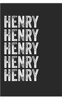 Name HENRY Journal Customized Gift For HENRY A beautiful personalized