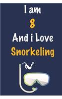 I am 8 And i Love Snorkeling